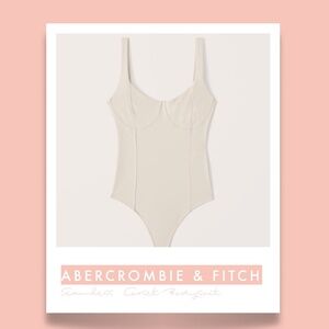 ABERCROMBIE & FITCH - Seamless Corset Bodysuit - NWT